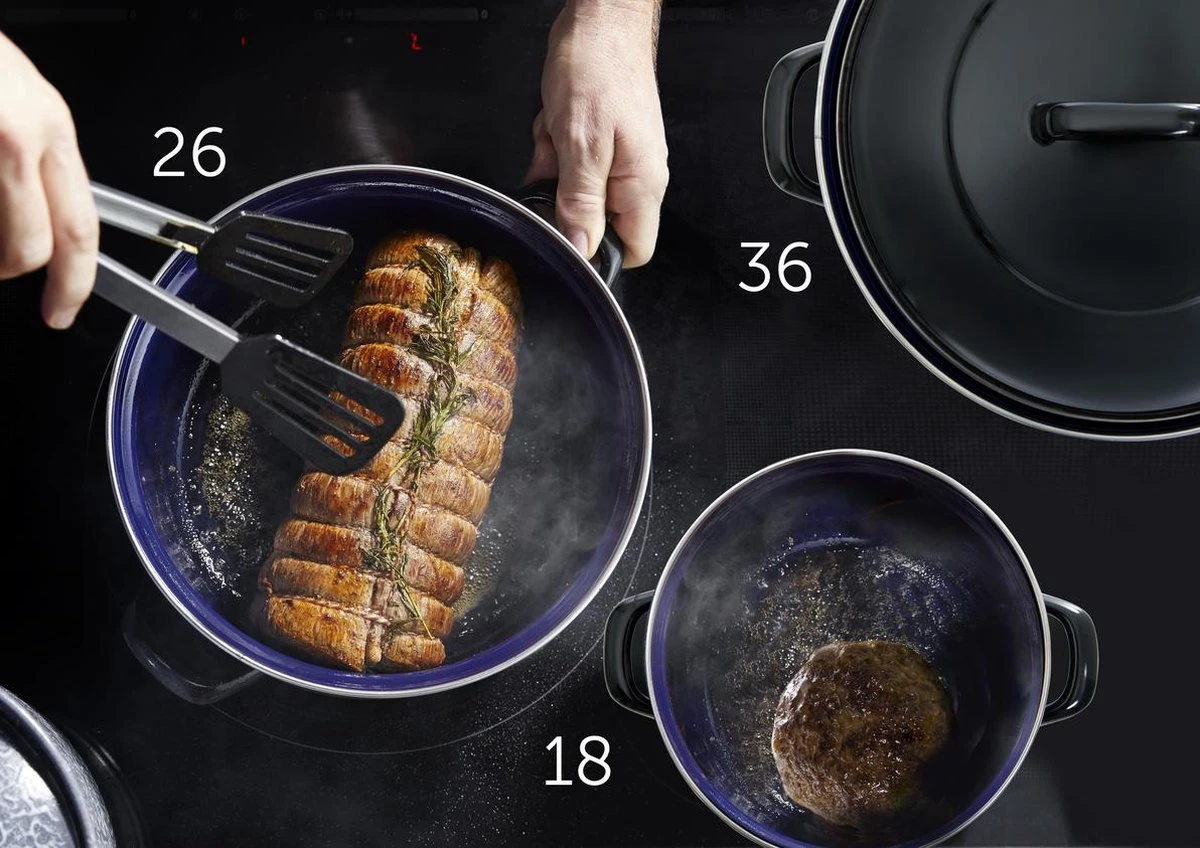 BK Fortalit Braadpan Ø 22 Cm / 2L - Emaille - Inductie 3 BK Fortalit Braadpan Ø 22 Cm / 2L - Emaille - Inductie - Afbeelding 3