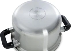 BK Flow Cool Pannenset - 4-delig – RVS Deksels - Veilig Afgietsysteem - Geschikt Voor Alle Warmtebronnen -Pot Benodigdheden Winkel 1200x869