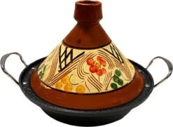 Tajine Aardewerk En Gegoten Aluminium Inductie| Handvaten| Geschikt Voor 4-8 Personen - Alle Warmtebronnen| Ø 30cm -Pot Benodigdheden Winkel 1200x879 2
