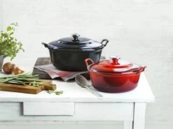 Le Creuset Braadpan Faitout Tradition Kersenrood - ø 24 Cm / 3 Liter -Pot Benodigdheden Winkel 1200x898 6