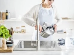 BK Flow Cool Pannenset - 4-delig – RVS Deksels - Veilig Afgietsysteem - Geschikt Voor Alle Warmtebronnen -Pot Benodigdheden Winkel 1200x899