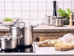 BK Q-linair Master Glas Pannenset - 5-delig - Glazen Deksel - Veilig Afgietsysteem - Inductie -Pot Benodigdheden Winkel 1200x900 12