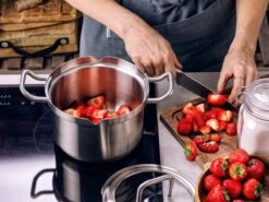 BK Q-linair Master Glas Pannenset - 5-delig - Glazen Deksel - Veilig Afgietsysteem - Inductie -Pot Benodigdheden Winkel 1200x900 13