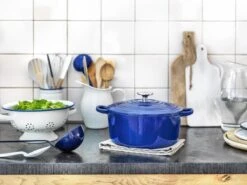 BK Bourgogne Braadpan Ø 24 Cm - Blauw - Gietijzer - Inductie -Pot Benodigdheden Winkel 1200x900 45