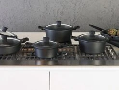 Sola Braadpan Fair Cooking - Ø 28 Cm - Zwart/wit - Aluminium - Antiaanbaklaag -Pot Benodigdheden Winkel 1200x905 7