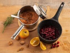 Sola Steelpan Fair Cooking - Ø 18 Cm - Zwart/wit - Aluminium - Antiaanbaklaag -Pot Benodigdheden Winkel 1200x906 21