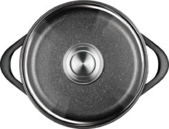 Smile 10-Delige Pannenset - Anti Aanbaklaag - Vaatwasser Bestendig - Zwart - MGK-17 -Pot Benodigdheden Winkel 1200x919 2