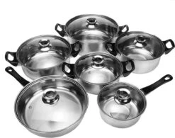KitchenPrince 12-Delige Pannenset RVS - Pottenset - Kookpannen - Koekenpan - Steelpan - Bakpan - PFAS-Vrij - Pannenset - Pannenset Inductie - Antiaanbaklaag - Koekenpannenset 17 KitchenPrince 12-Delige Pannenset RVS - Pottenset - Kookpannen - Koekenpan - Steelpan - Bakpan - PFAS-Vrij - Pannenset - Pannenset Inductie - Antiaanbaklaag - Koekenpannenset -Pot Benodigdheden Winkel 1200x946 1