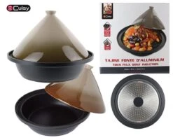Tajine Ø 30 Cm Geschikt Voor Alle Kookplaten, Inclusief Inductie. 7 Tajine Ø 30 Cm Geschikt Voor Alle Kookplaten, Inclusief Inductie. -Pot Benodigdheden Winkel 1200x970 2