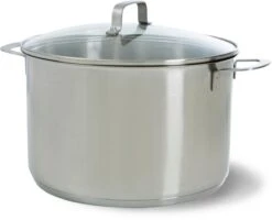 BK Bistro Soeppan Ø 24 Cm - RVS - Glazen Deksel - Inductie -Pot Benodigdheden Winkel 1200x973