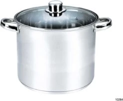 Michelino RVS Soeppan - 10 Liter - Vaatwasserbestendigd - Zilver -Pot Benodigdheden Winkel 1200x984 1