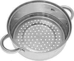 Stoompan INZET 2.6L – Rijststomer - Groentestomer Ø 20 Cm RVS -Pot Benodigdheden Winkel 1200x988 2