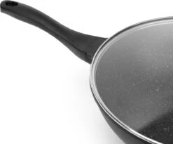 Swiss Pro+ - Marmeren Wokpan - Ø 32 Cm - Geschikt Voor Alle Warmtebronnen -Pot Benodigdheden Winkel 1200x997