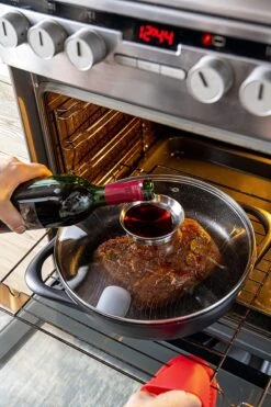 Smile 10-Delige Pannenset - Anti Aanbaklaag - Vaatwasser Bestendig - Zwart - MGK-17 -Pot Benodigdheden Winkel 800x1200 10