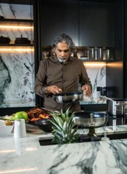 Soenil By ISENVI - Koekenpan Inductie - 24 CM - Keramische Pan - RVS Handgreep -Pot Benodigdheden Winkel 872x1200