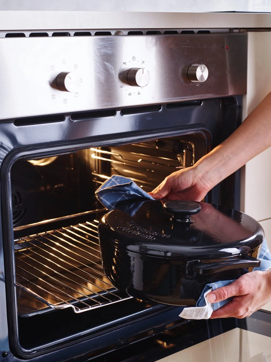 Brabantia The Dutch Braadpan - Matt Black - 28 Cm - Gietijzer 4 Brabantia The Dutch Braadpan - Matt Black - 28 Cm - Gietijzer - Afbeelding 4