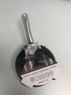 Excellent Houseware Steelpan -18 Cm - Zilver -Pot Benodigdheden Winkel 900x1200 18