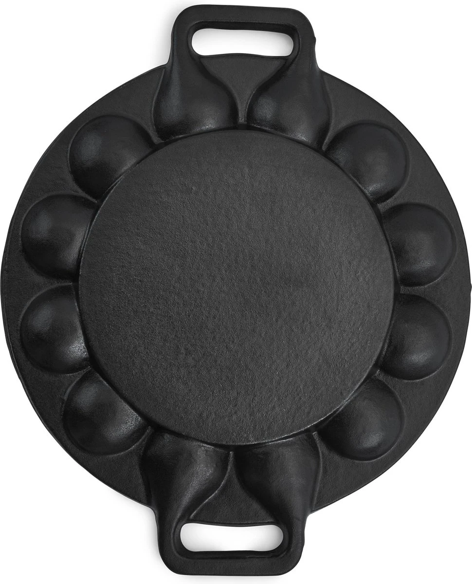 Inno Cuisinno Poffertjespan - Ø 24 Cm - Zwart 5 Inno Cuisinno Poffertjespan - Ø 24 Cm - Zwart - Afbeelding 5